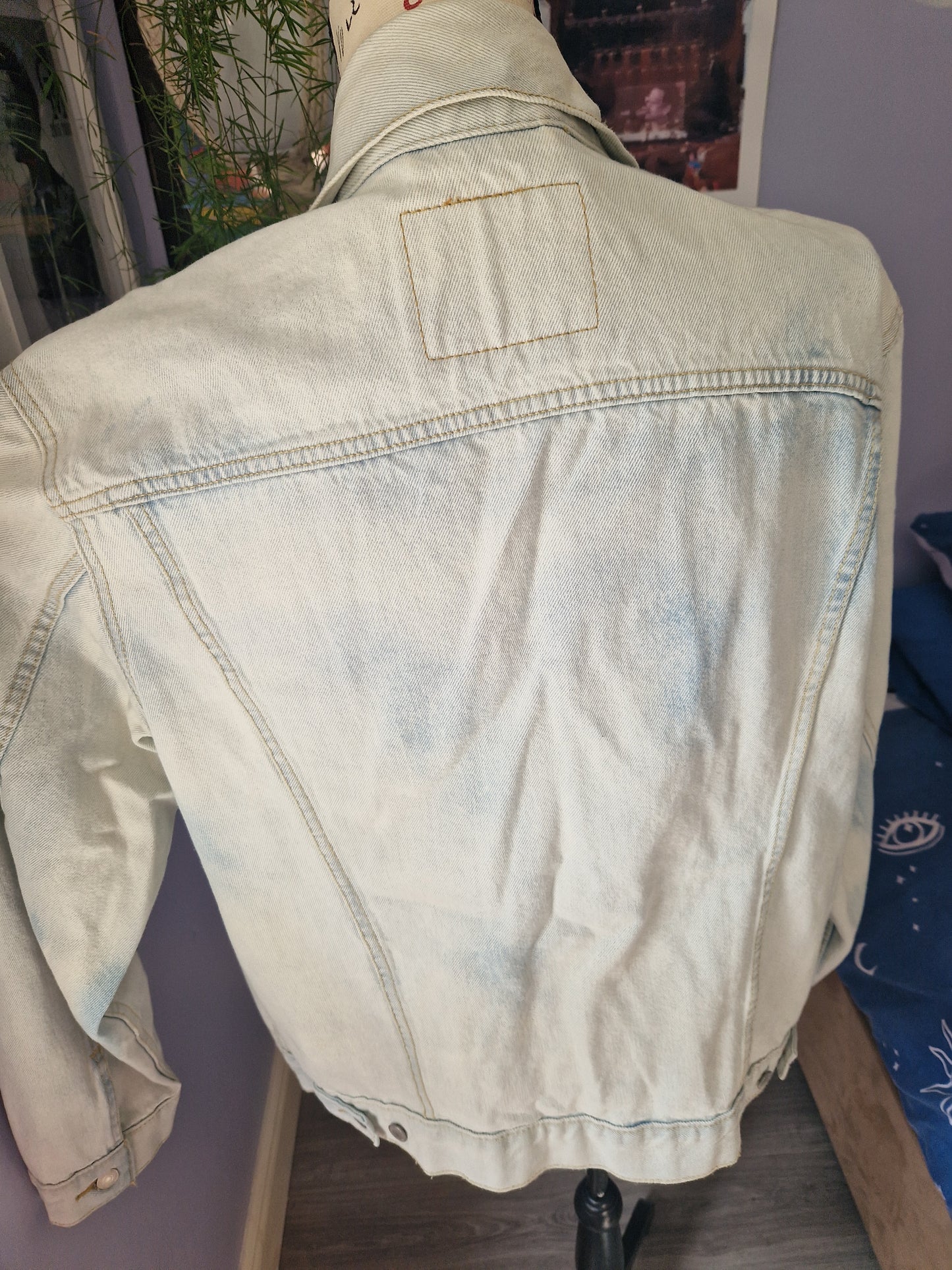 Levis tie dye denim jacket