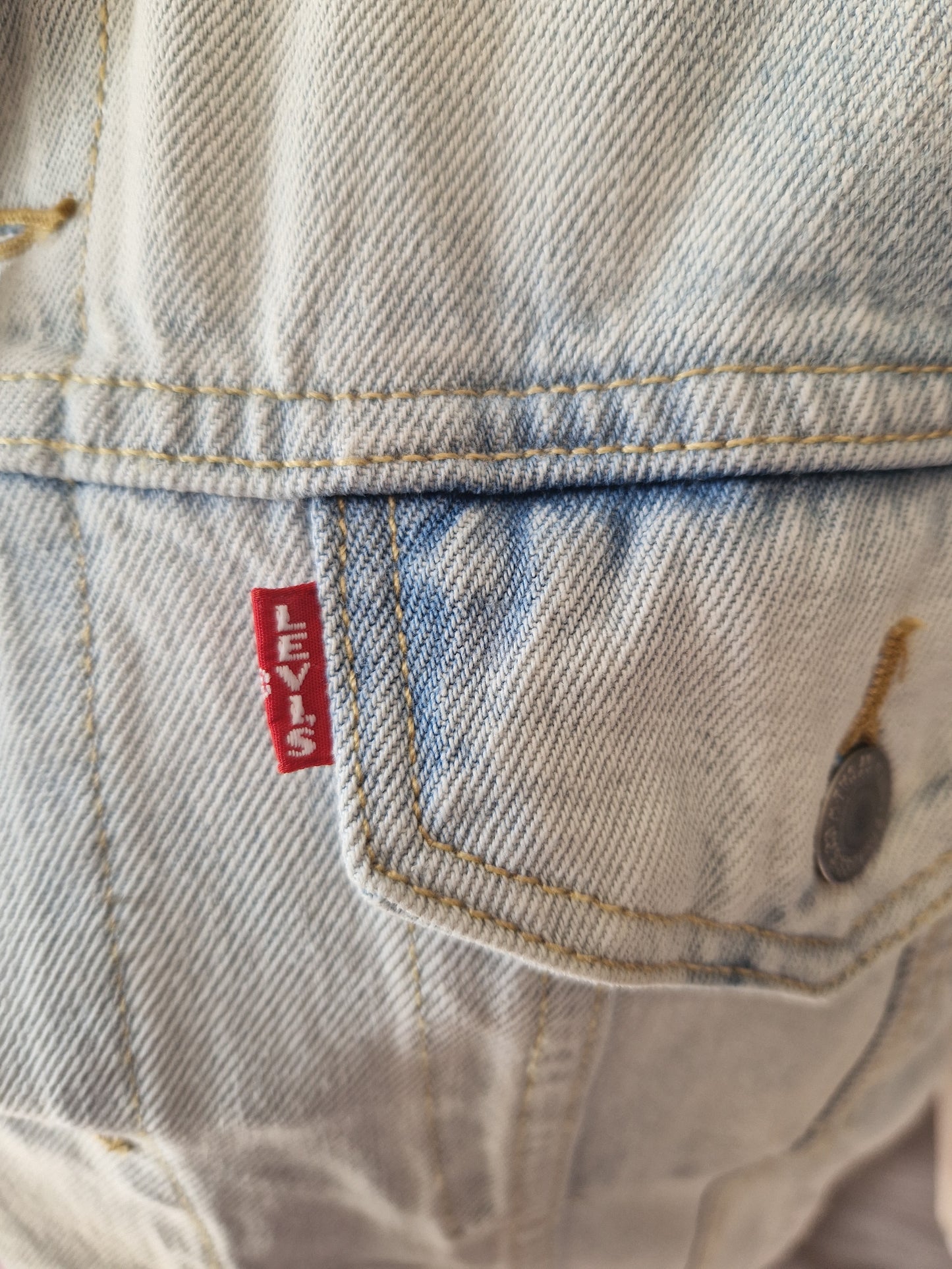 Levis tie dye denim jacket