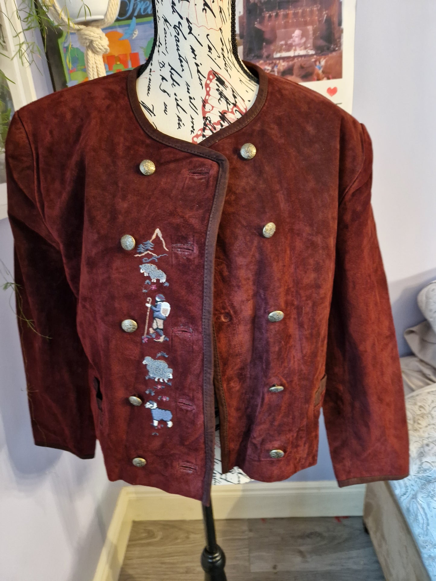 Vintage suede jacket