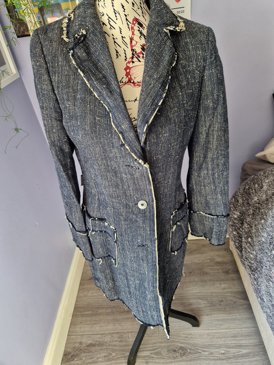 Moschino jeans denim trench