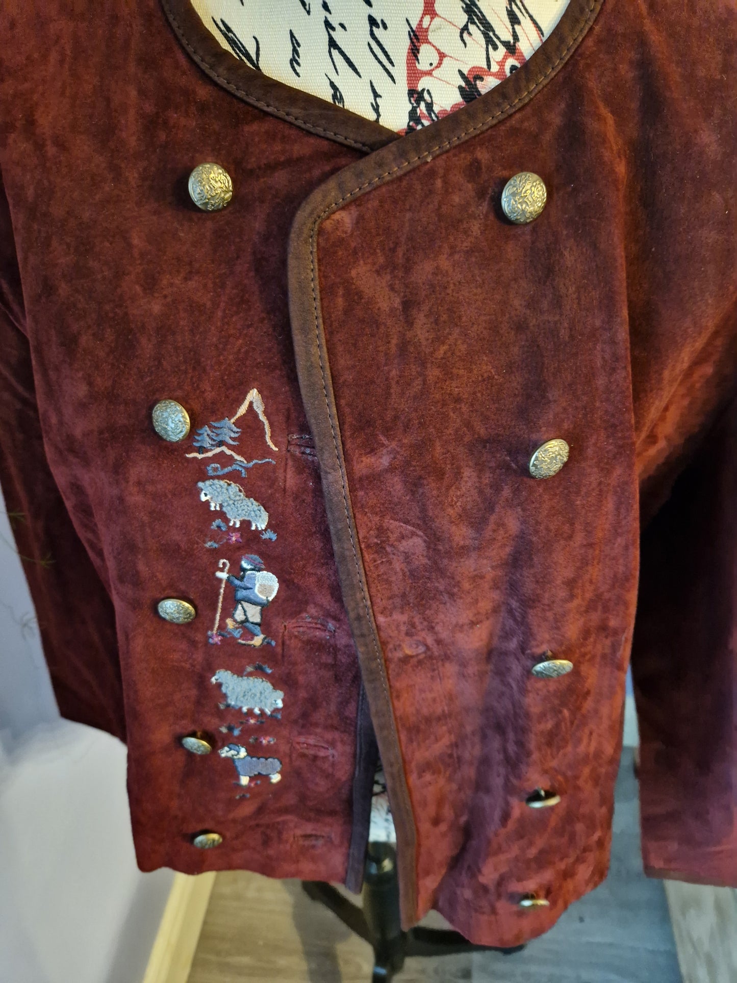 Vintage suede jacket