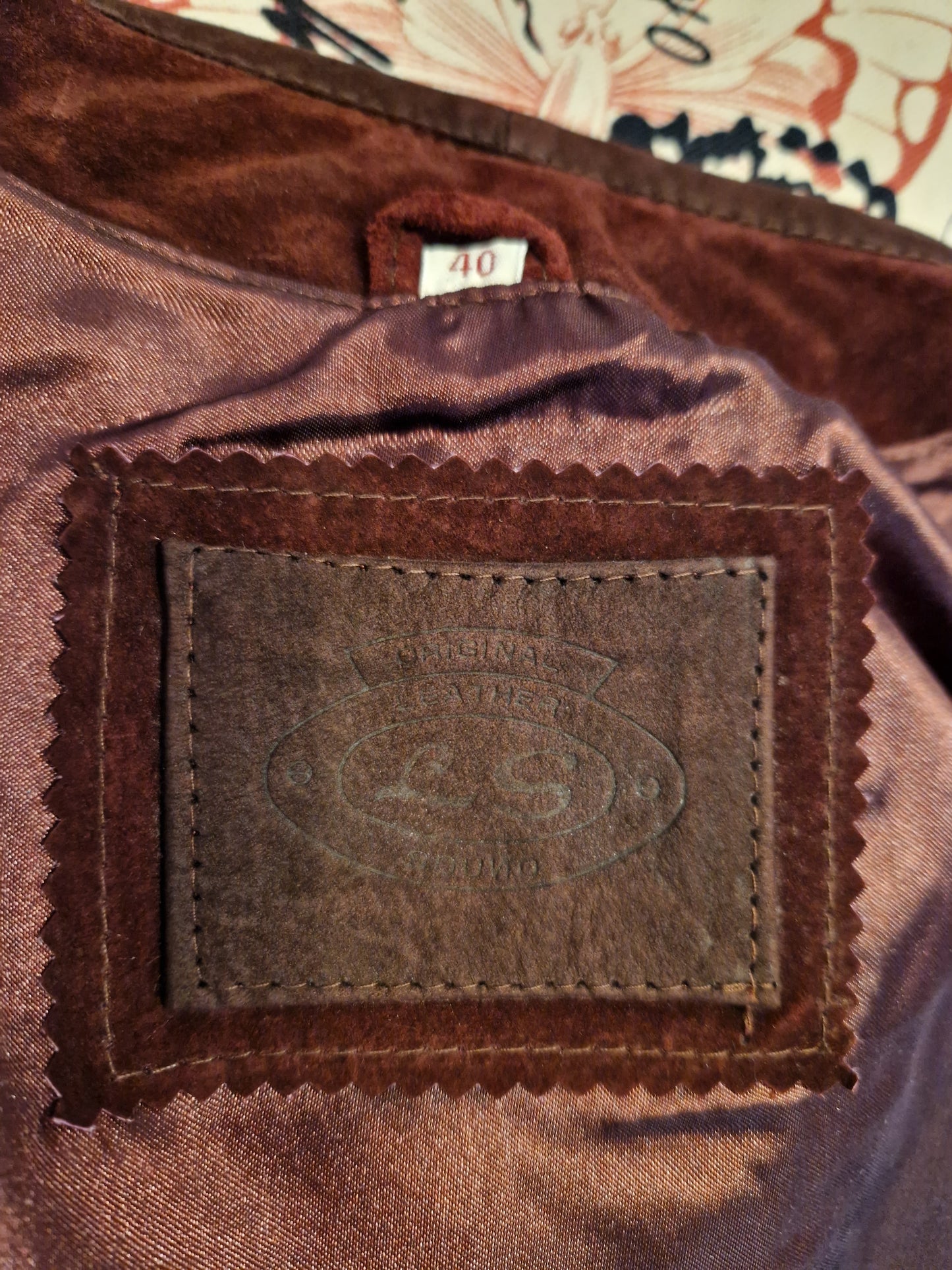 Vintage suede jacket