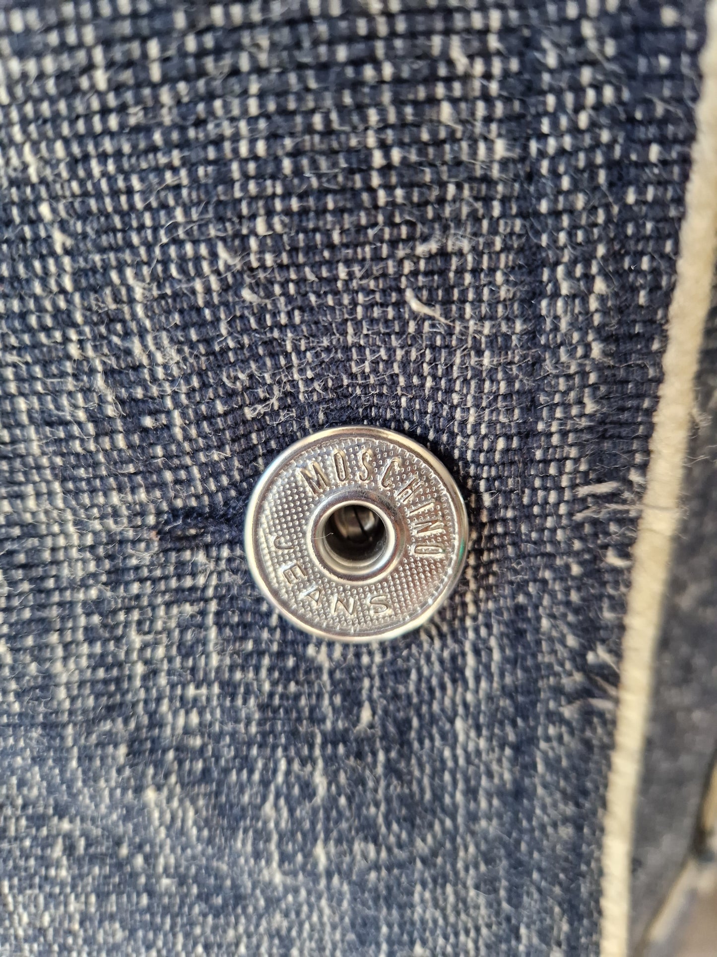 Moschino jeans denim trench