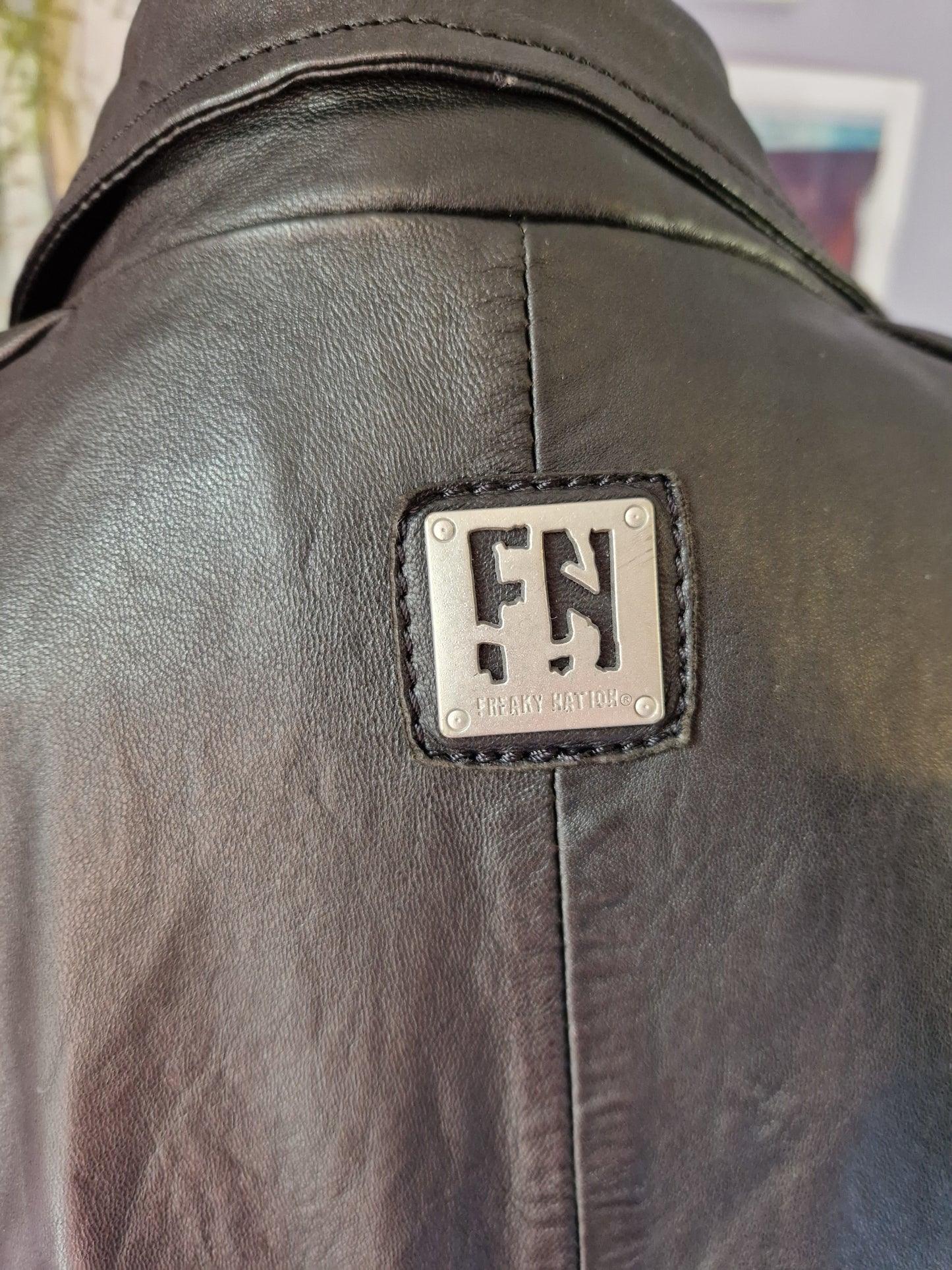 Freaky Nation leather jacket