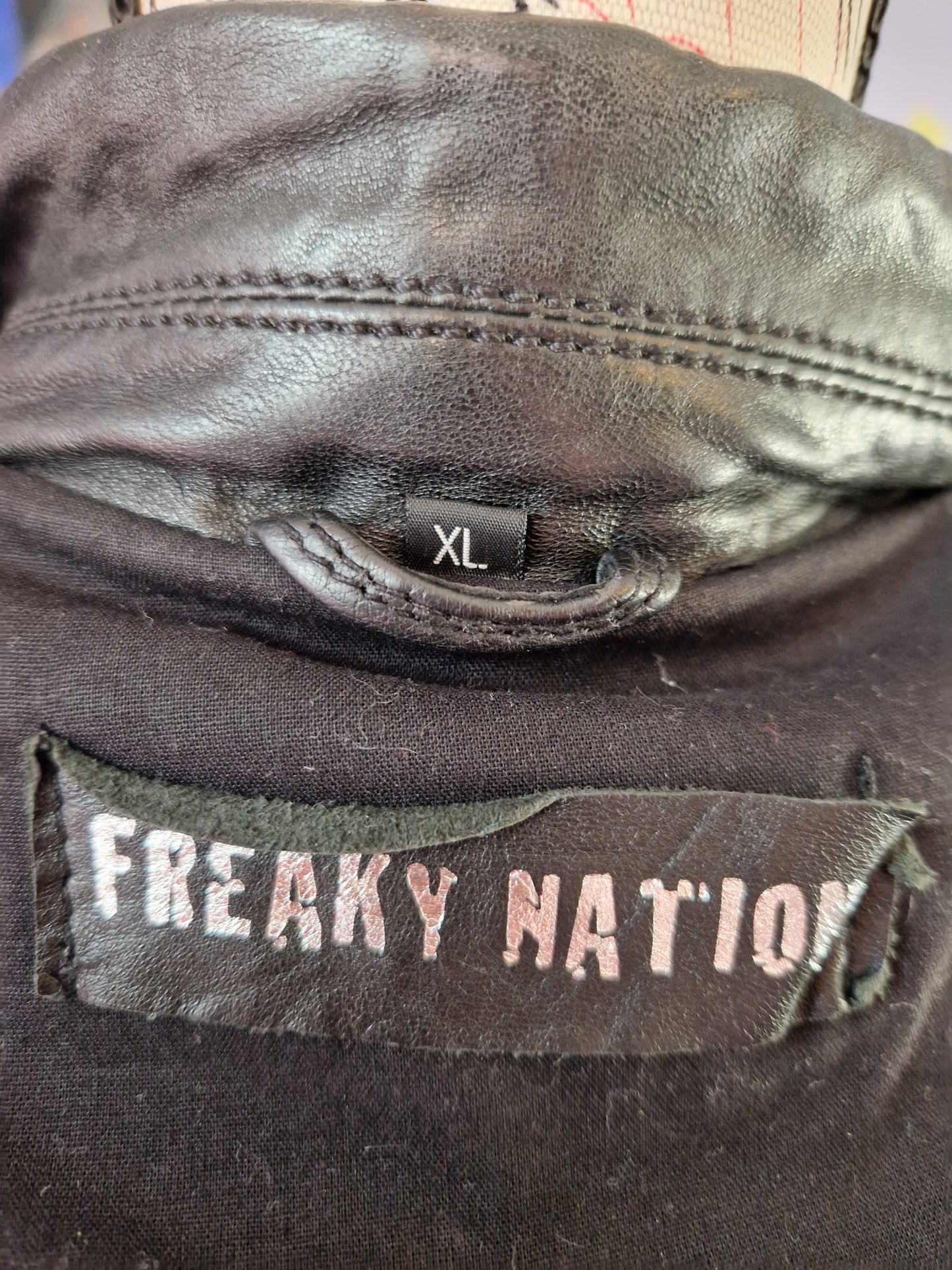 Freaky Nation leather jacket