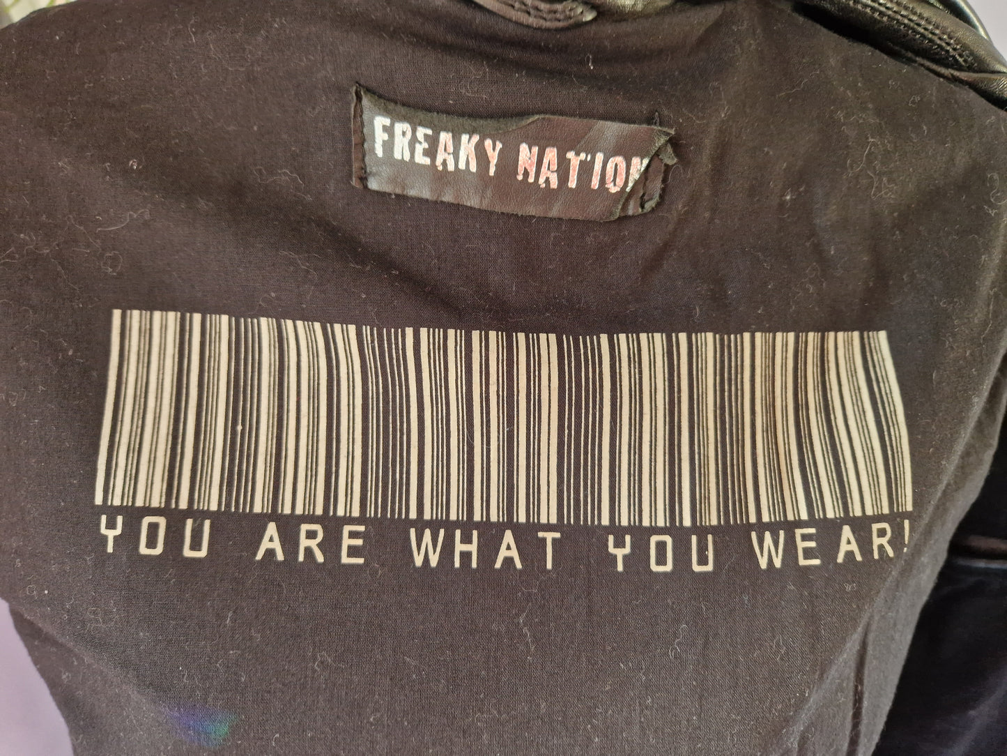 Freaky Nation leather jacket