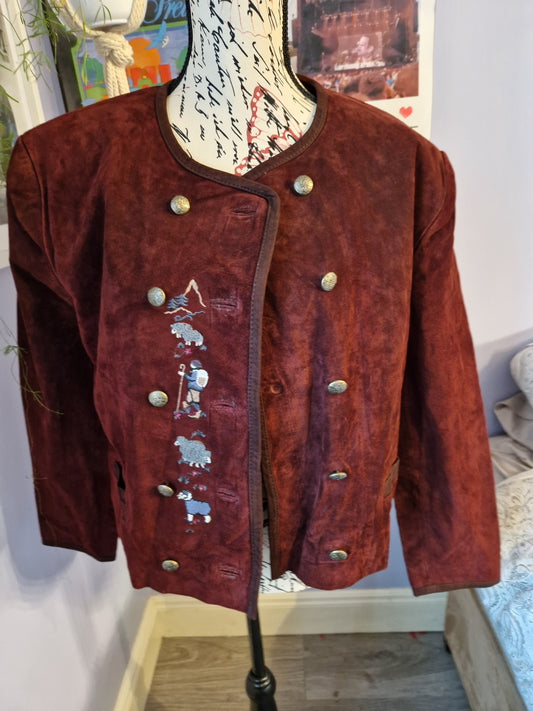 Vintage suede jacket