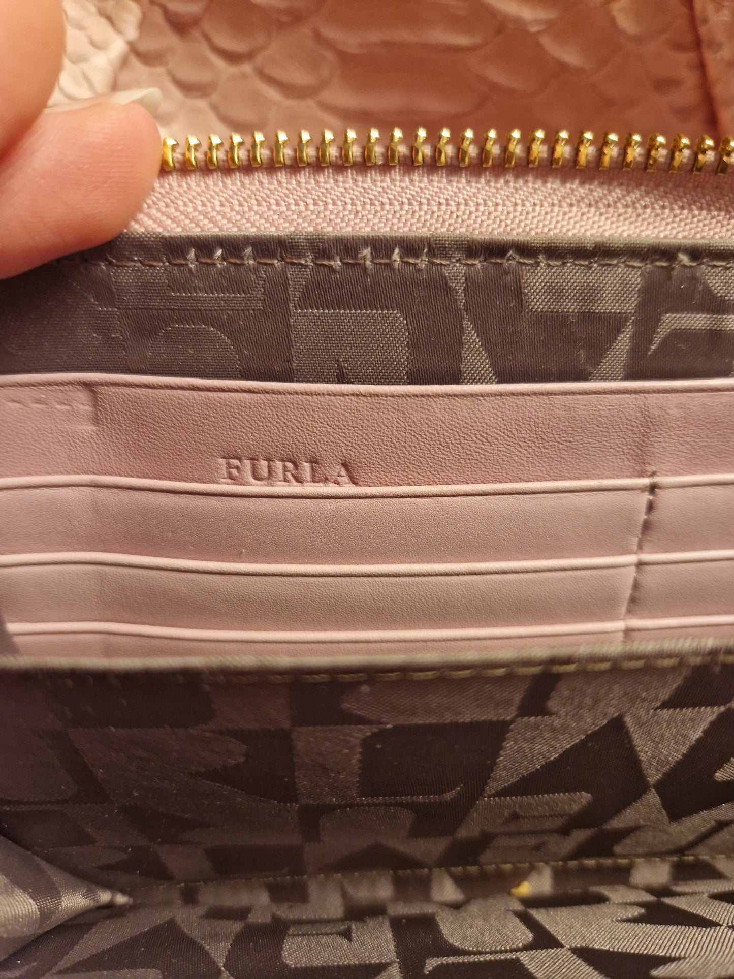 Furla bag and purse