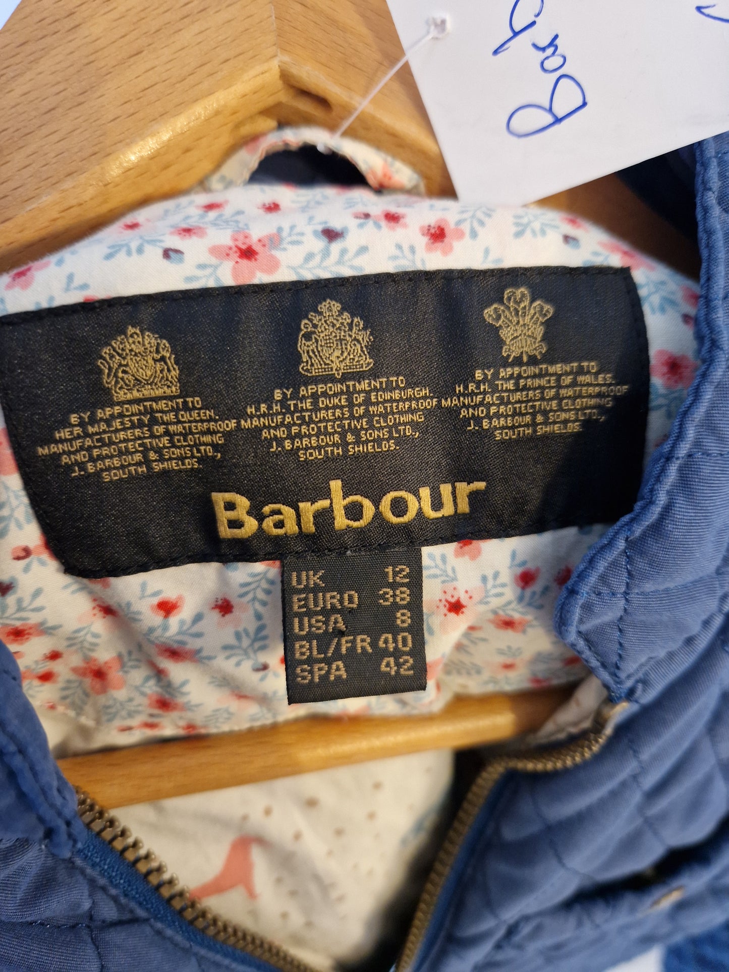 Barbour quilted jacket