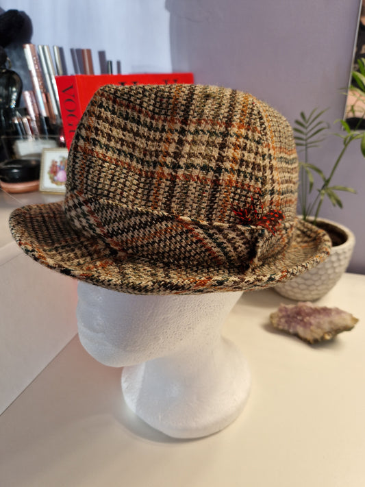 Tweed hat